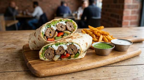 Lamb Kebab wrap