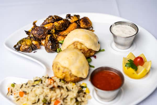 crab cake dinner