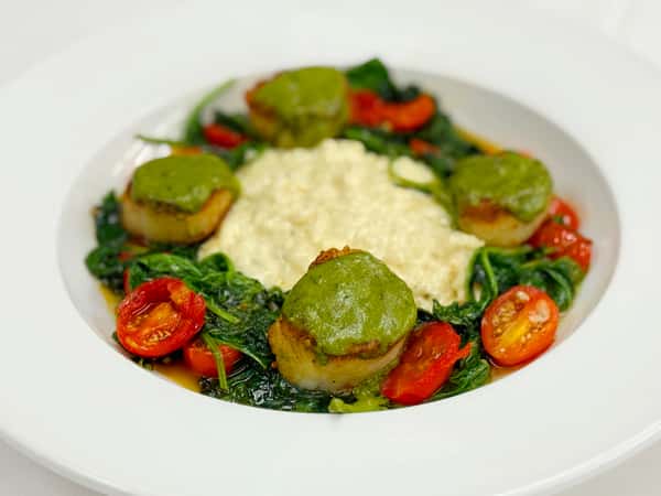 PAN-SEARED SCALLOPS