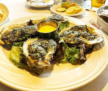 OYSTERS ROCKEFELLER