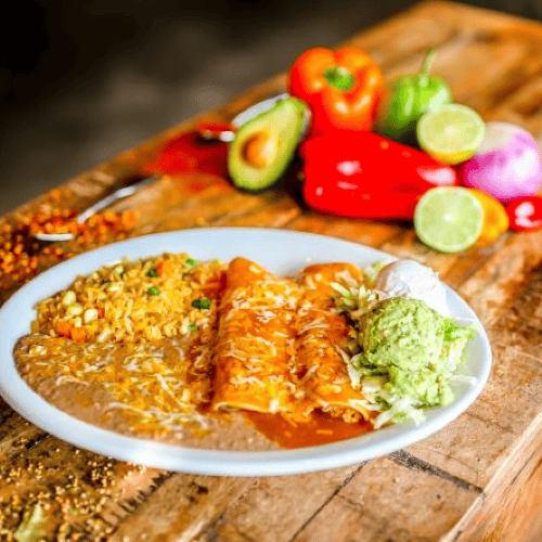 Enchiladas Rojas