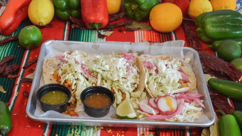 Vallarta Shrimp Tacos