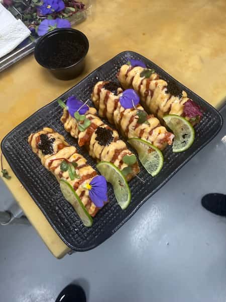 Crispy rice spicy tuna