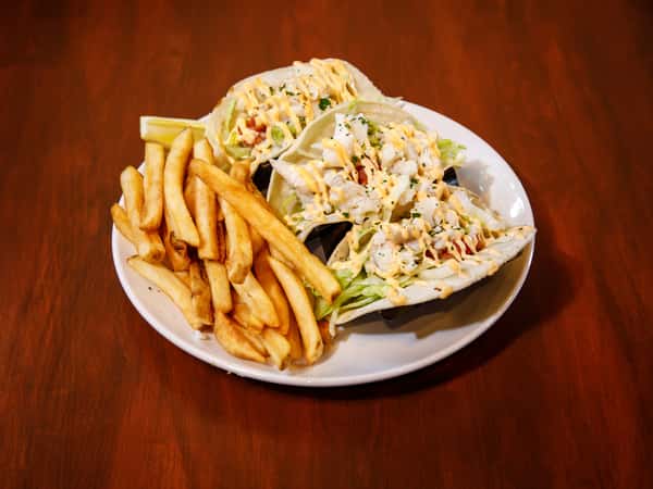 BAKED fish tacos