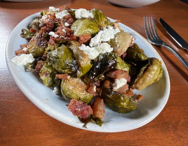 Split Roasted Brussels Sprouts