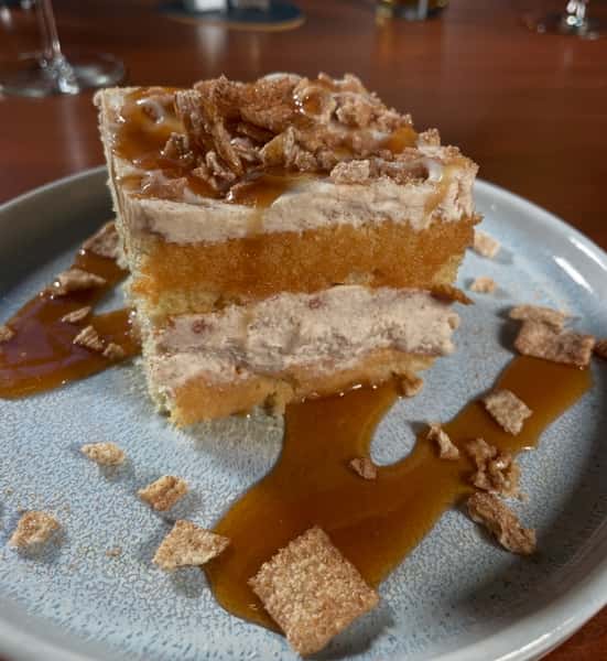 Cinnamon Cereal Milk Cake V