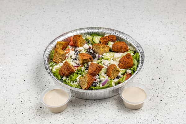 Mediterranean Falafel Salad