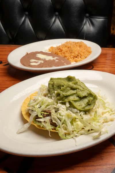 Special #2. Chalupa, Rice and Beans