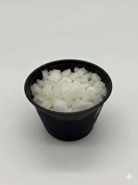 Side Of Diced Onions