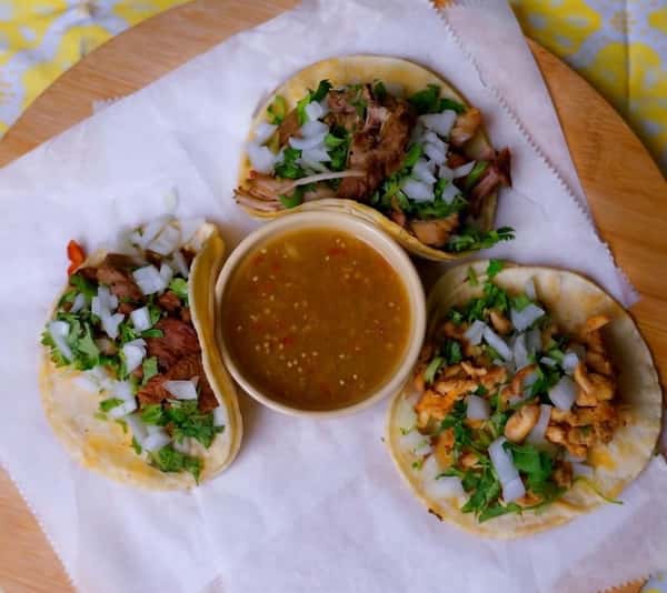 3 Mini Street Tacos