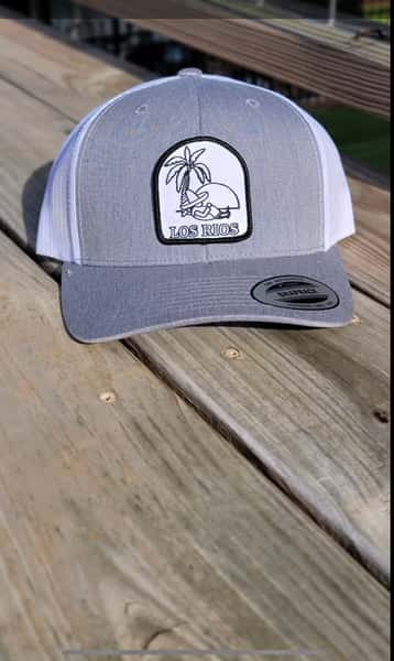 Hat White and Grey