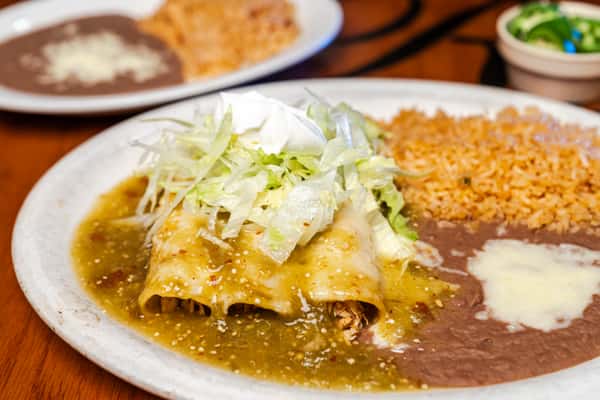 Enchiladas Verdes
