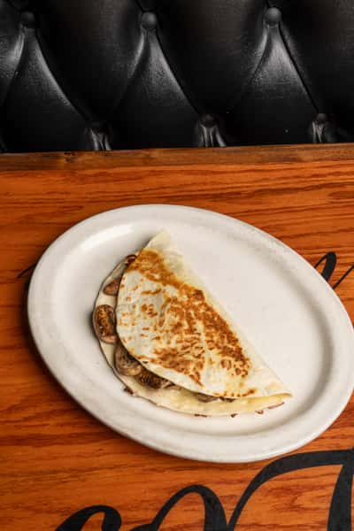 Mushroom Quesadilla