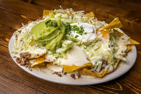 Special Nachos- Ground beef