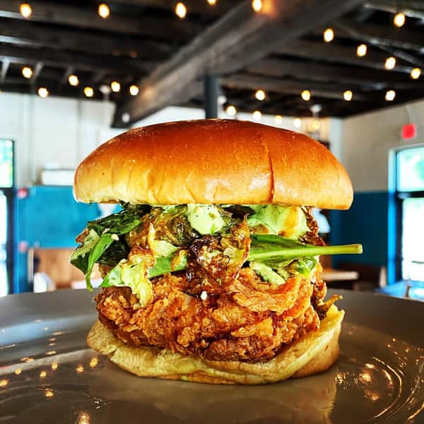 Darwin Fried Chicken Sammy