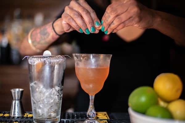 making drinks