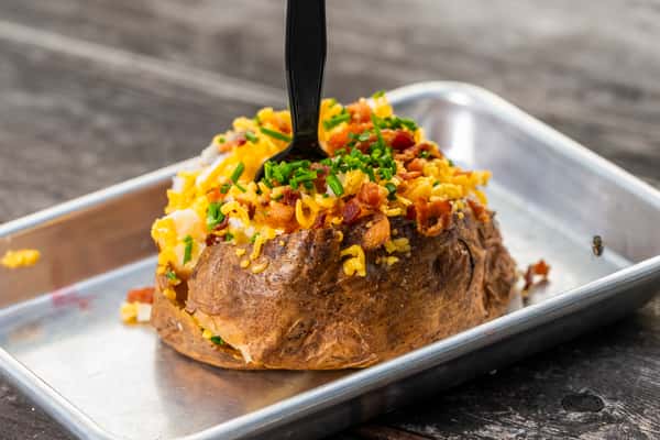 Coal Baked Potato