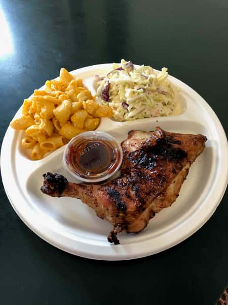 1/4 Grilled Chicken with 2 Sides