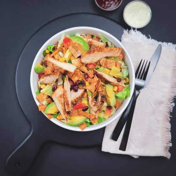 BBQ Chopped Salad with Grilled Chicken