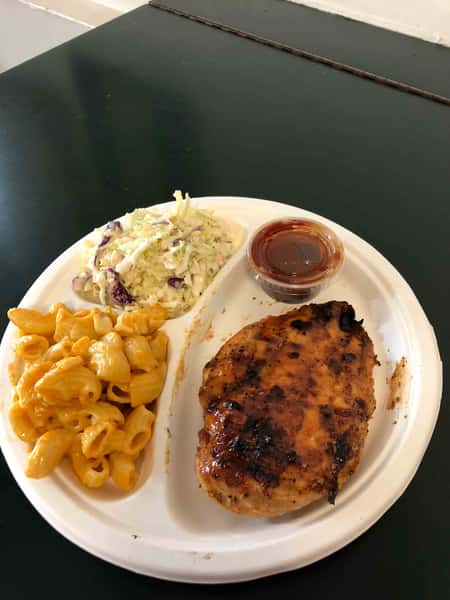 Boneless Chicken Breast with 2 Sides
