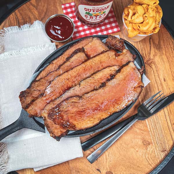 Tri-Tip Plate with 1 Side