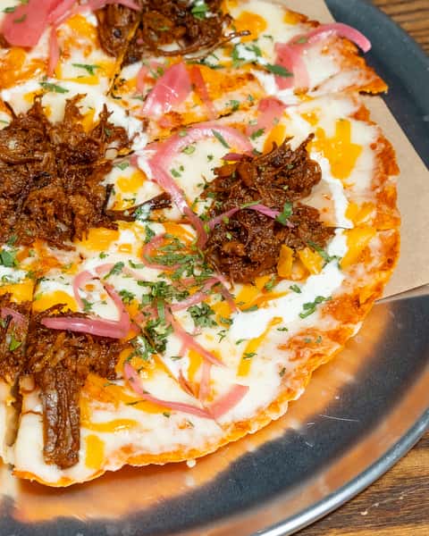 Brisket & White Cheddar Flatbread