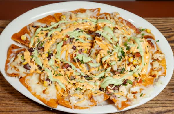 Dudley's Grilled Chicken Nachos