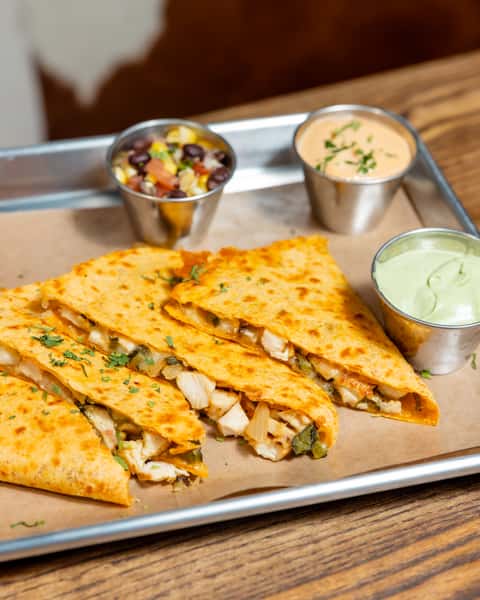 Grilled Chicken Quesadilla