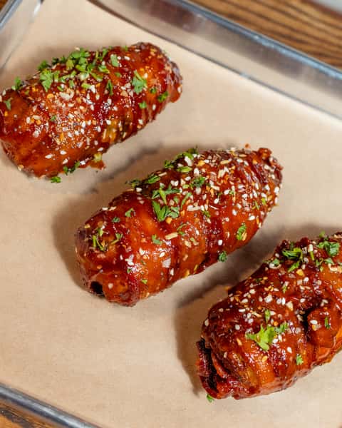 Smoked Chicken & Cheese Stuffed Jalapenos