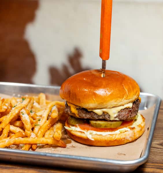 Old School Wagyu Burger