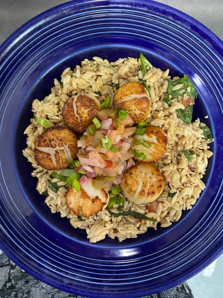 Blackened Scallops