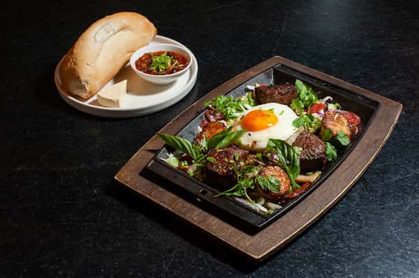 Filet Mignon and Diver Scallop Skillet - BO NE