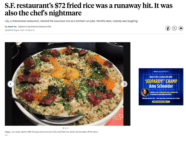 $72Fired Rice
