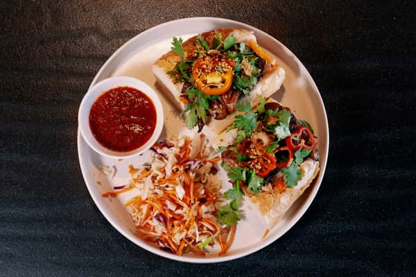 Grilled Chicken Banh Mi Sandwich
