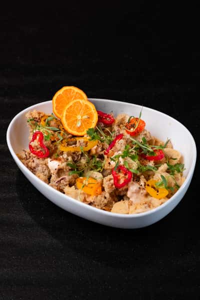 Salt and Pepper Fried Calamari MUC CHIEN MUOI TIEU gf