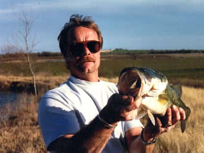 Man with fish