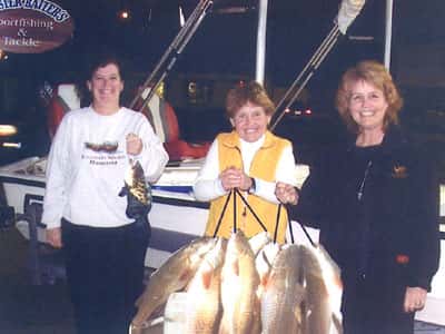 Group of people fishing