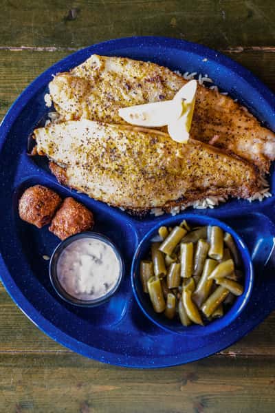 Grilled catfish
