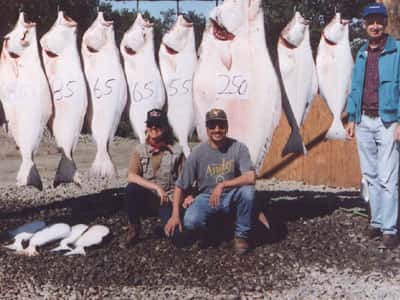 Couple with fish