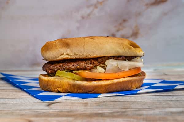 regular hamburger