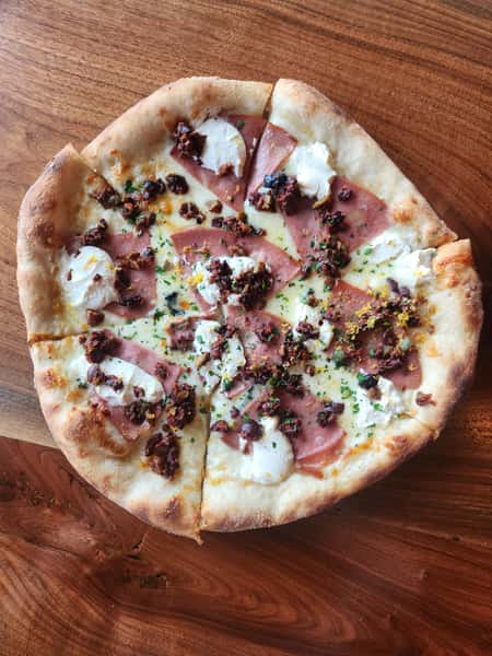 Mortadella Pizza