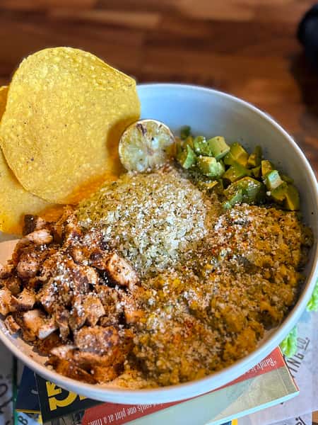 Street Corn Chicken Bowl