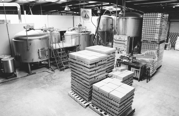 Brewhouse before renovation