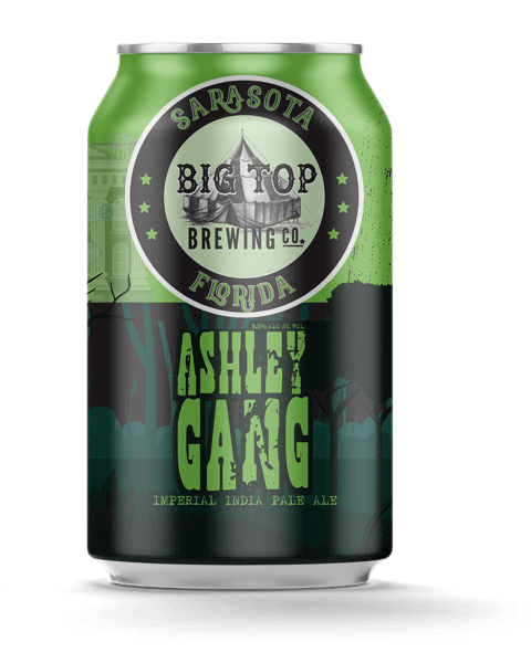 Ashley Gang Imperial IPA - Seasonal & Limited Beers - Big Top Brewing ...