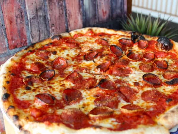 Crispy Pepperoni Pizza