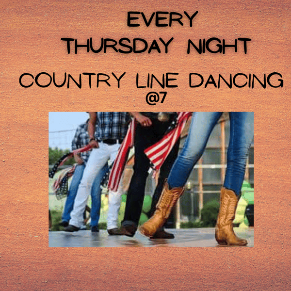 Country line dancing