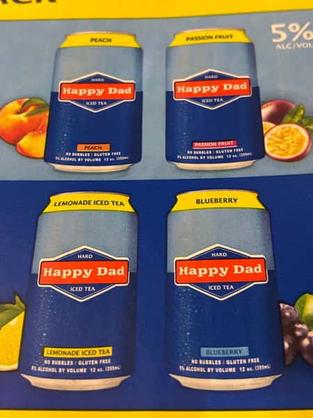 NEW ITEM - Happy Dad Hard Iced Teas