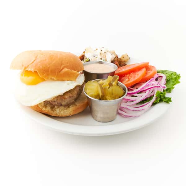 breakfast burger