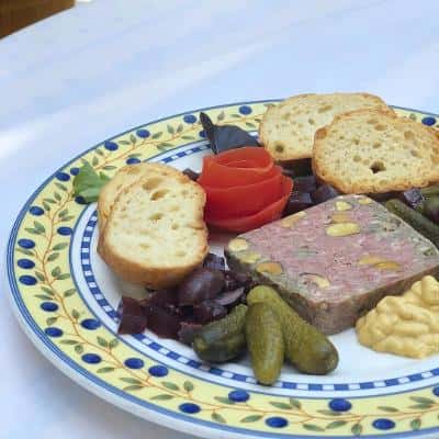 Terrine Maison Au Foie de Canard (Chef's Terrine with Duck Livers & Figs Marmelade)