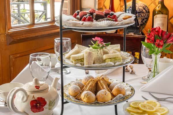 French High Tea Tea Menu Lavendou Bistro Provincial in Dallas, TX